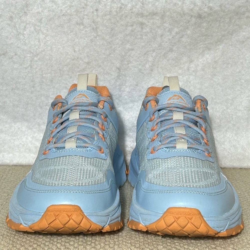 Skechers Womens D'Lux Journey Knit Relaxed Fit Lace Casual Sneakers Shoes SZ 8 - Picture 3 of 11
